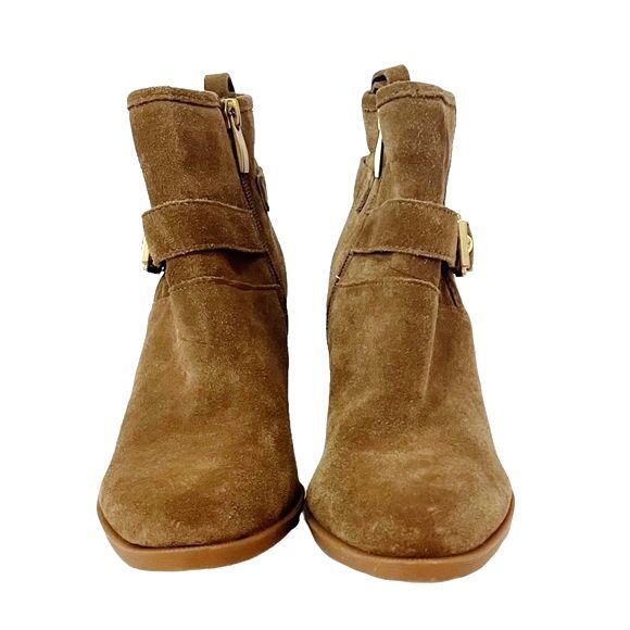 Franco Sarto Brown Ankle Boots - Picture 6 of 12